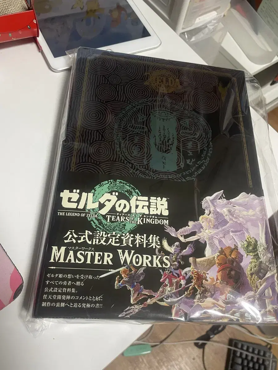 젤다 왕눈 MASTER WORKS 아트북